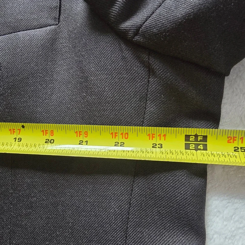 Jos. A. Bank Mens 48R Blazer Wool Silk Ramie Charcoal Gray Sport Coat‎ 10076N